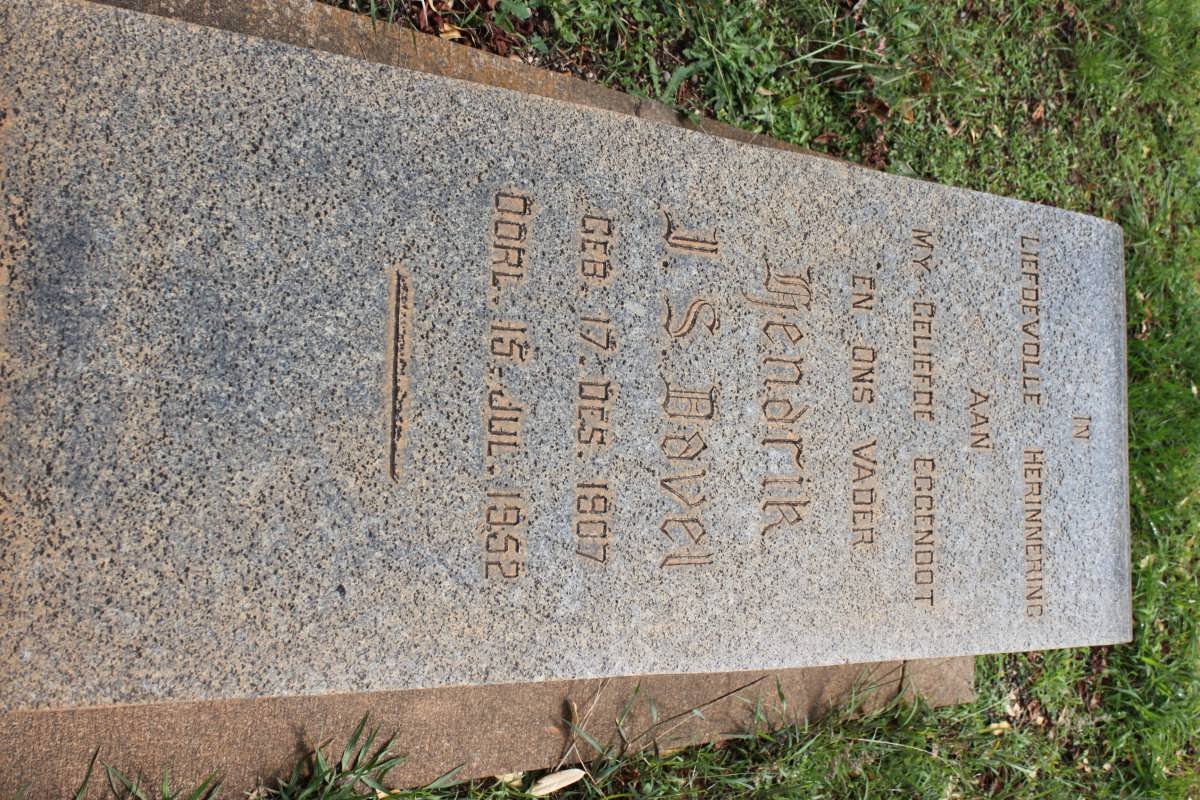 DAVEL Hendrik J.S. 1907-1952