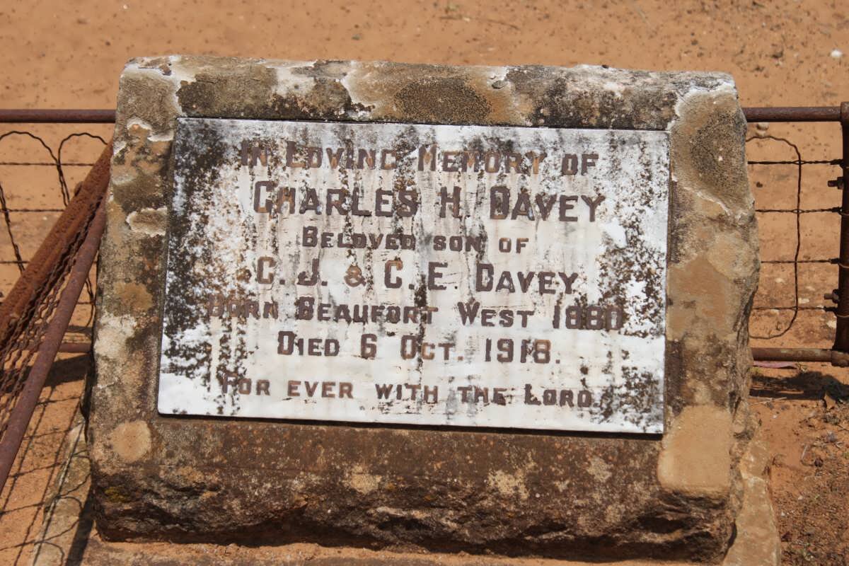 DAVEY Charles H. 1880-1918
