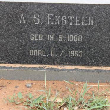 EKSTEEN A.S. 1889-1953