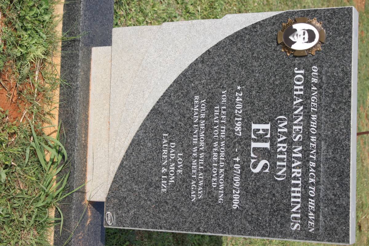 ELS Johannes Marthinus 1987-2006
