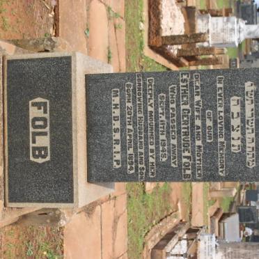 FOLB Esther Gertrude 1894-1945