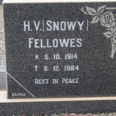 FELLOWES H.V. 1914-1984