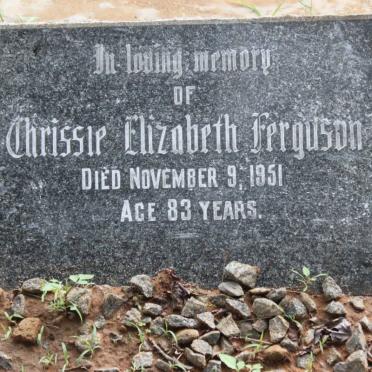 FERGUSON Chrissie Elizabeth -1951