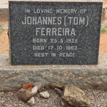 FERREIRA Johannes 1925-1963