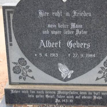 GEVERS Albert 1913-1984