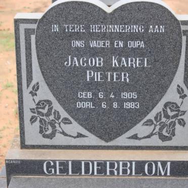 GELDERBLOM Jacob Karel Pieter 1905-1983
