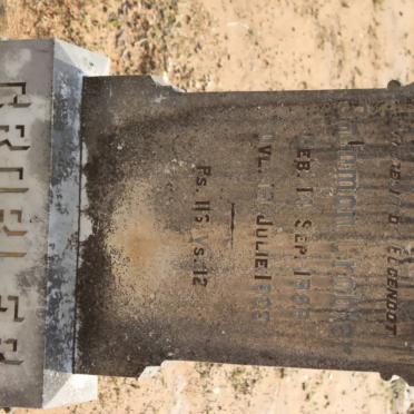 GROBLER Salomon 1856-1929