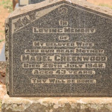 GREENWOOD Mabel -1948