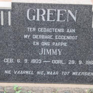 GREEN Jimmy 1903-1962