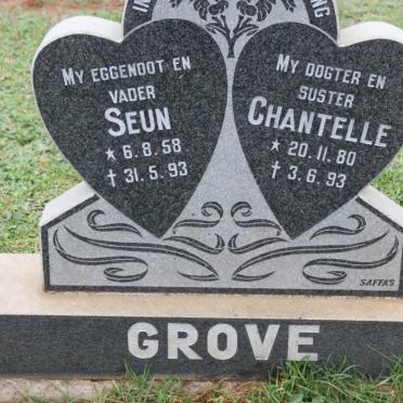 GROVE Seun 1958-1993 &amp; Chantelle 1980-1993