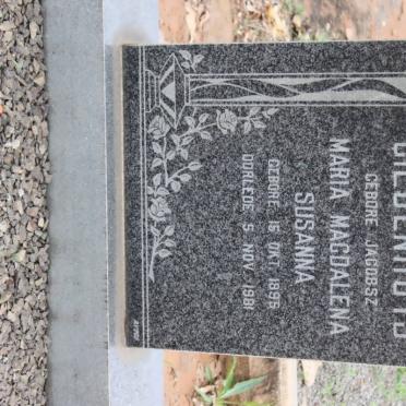 GILDENHUYS Maria Magdalena Susanna nee JACOBSZ 1895-1981