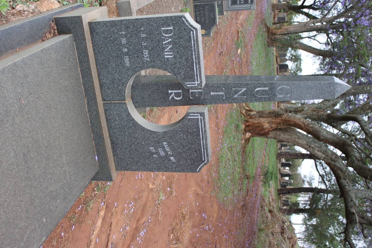 GUNTER Danie 1957-1988