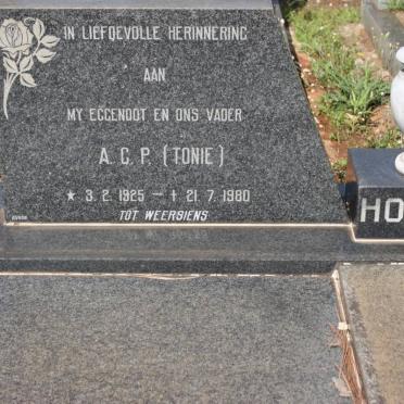 HOMANN A.C.P. 1925-1980