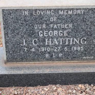 HATTING J.C. 1910-1985