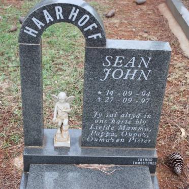 HAARHOFF Sean John 1994-1997