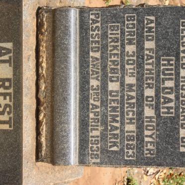 HANSEN Chris 1883-1938