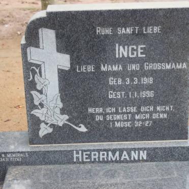 HERRMANN Inge 1918-1996