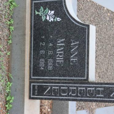 HEERDEN Anne Marie, van 1969-1984