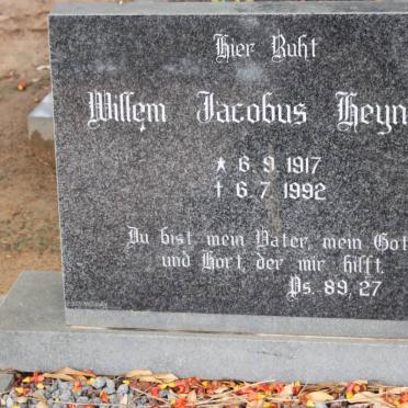 HEYNEKE Willem Jacobus 1917-1992 &amp; Thekla VOLKER 1921-1998