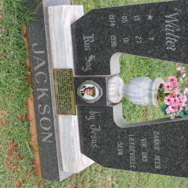JACKSON Walter 1974-1996