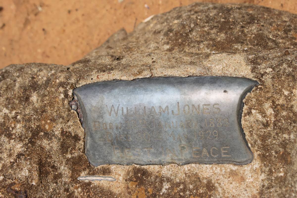 JONES William 1888-1929