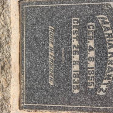 KRANTZ Maria 1855-1935