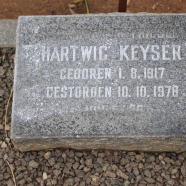 KEYSER Hartwig 1917-1978