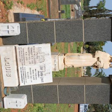 LOUIS Alous 1880-1949 &amp; Allar Daisy CHURCHILL 1889-1972