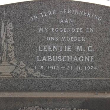 LABUSCHAGNE Leentjie M.C. 1912-1974