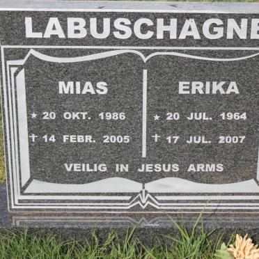 LABUSCHAGNE Mias 1986-2005 &amp; Erika 1964-2007