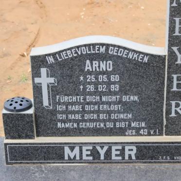 MEYER Arno 1960-1993