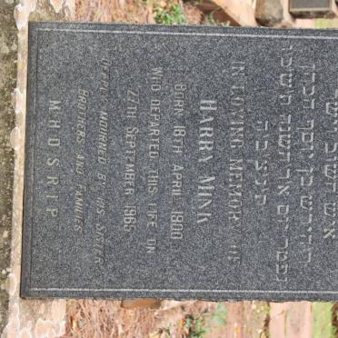 MINK Harry 1900-1965