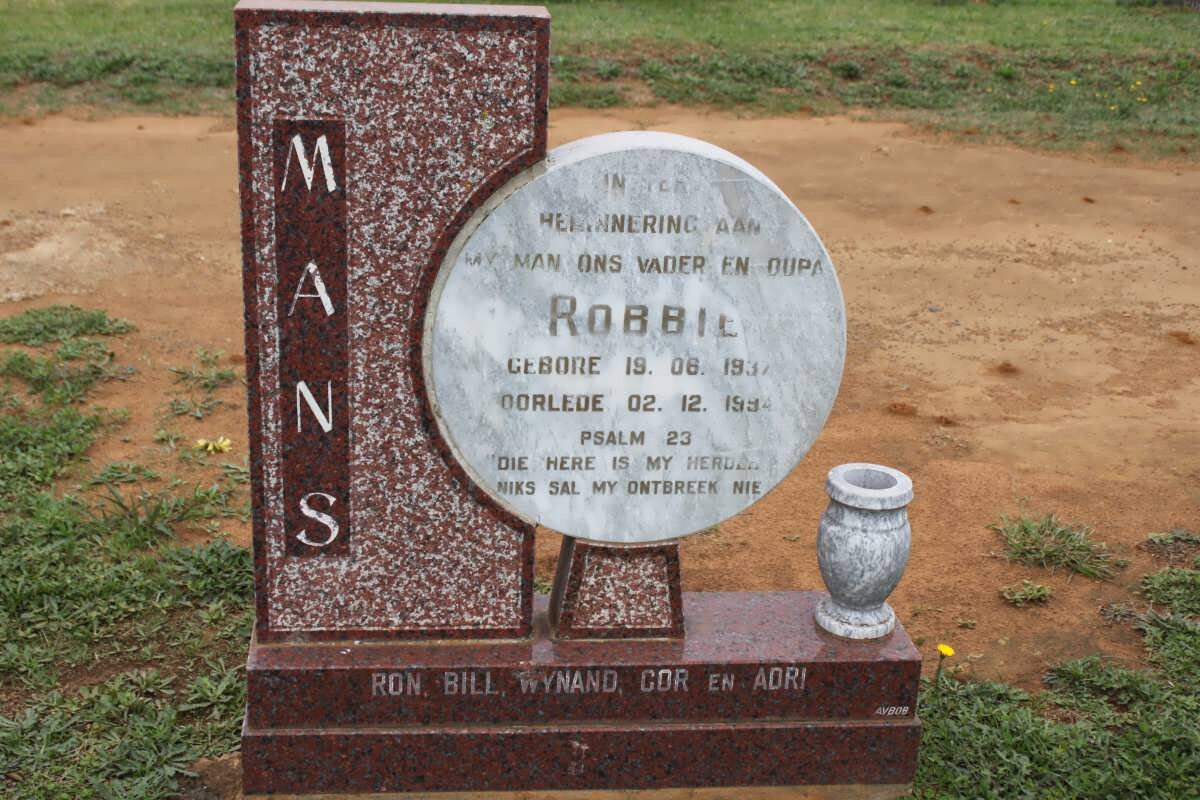 MANS Robbie 1932-1994