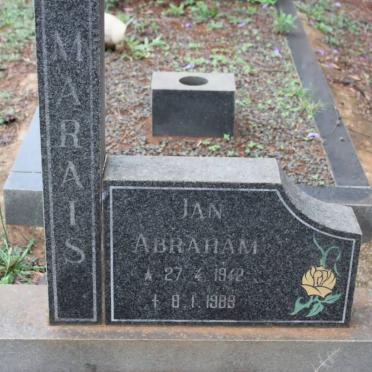 MARAIS Jan Abraham 1942-1989
