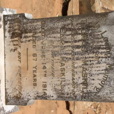 MASKILL Thomas -1914