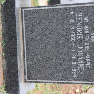 MARITZ Hendrik Johannes 1950-1984