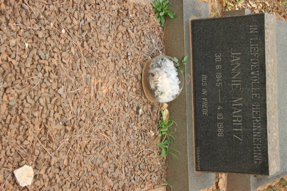 MARITZ Jannie 1945-1968