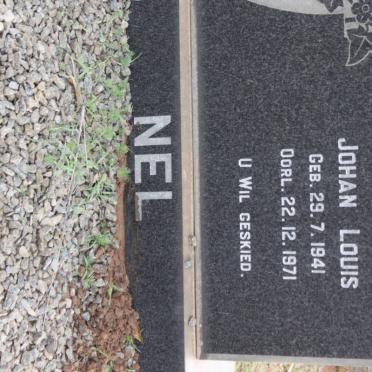 NEL Johan Louis 1941-1971