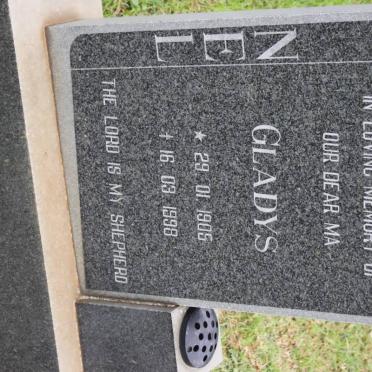 NEL Gladys 1905-1998