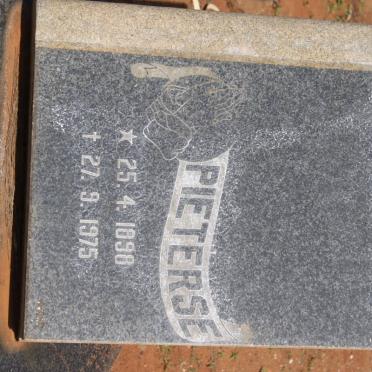 PIETERSE L.C.C.M. 1898-1975