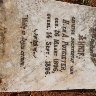 POTGIETER Annie 1896-1896