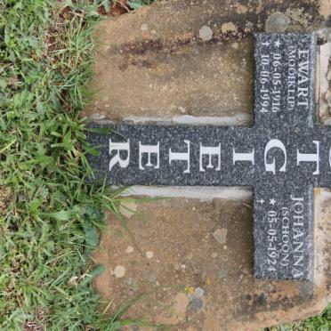 POTGIETER Ewart 1916-1994 &amp; Johanna SCHOON 1924-