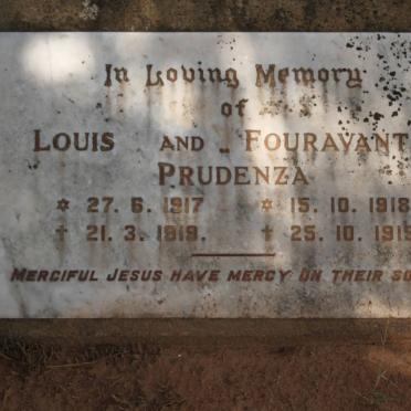 PRUDENZA Louis 1917-1919 &amp; Fouravantie 1918-1919
