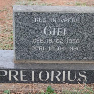 PRETORIUS Giel 1958-1990