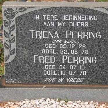 PERRING Fred 1910-1970 &amp; Triena NAUDE 1926-1978