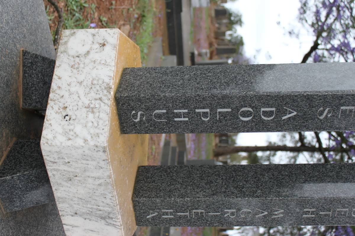 RENSBURG Johannes Adolphus, Janse van 1928-1980