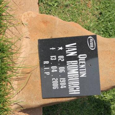 ROMBURGH Quentin, van 1984-2006