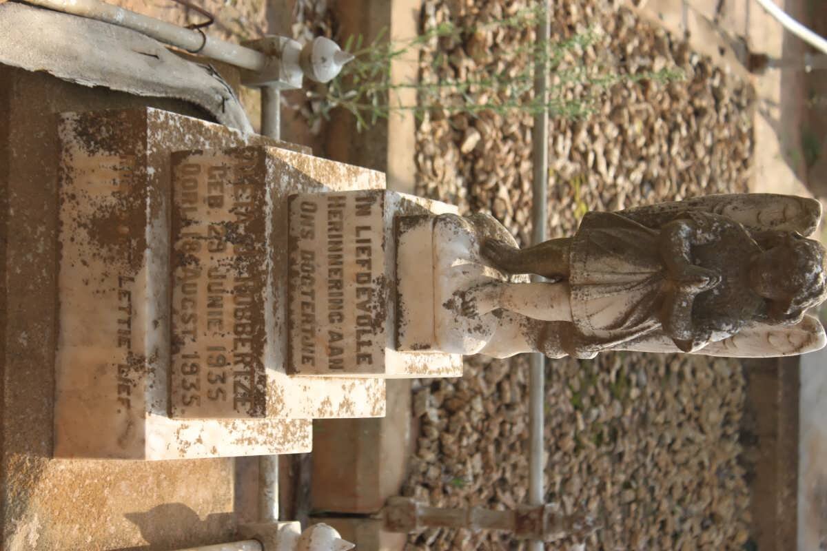 ROBBERTZE Aleta J. 1935-1935