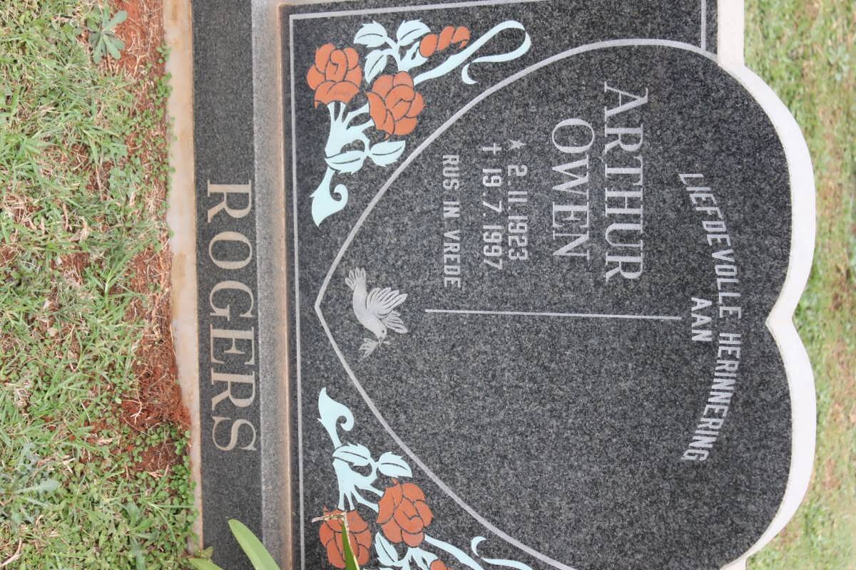 ROGERS Arthur Owen 1923-1997