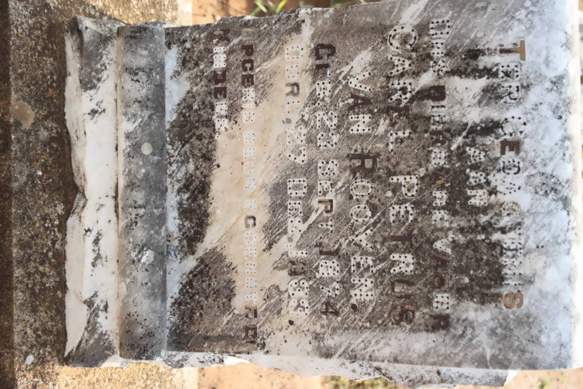 ROOYEN Carel Petrus, van 1874-1933